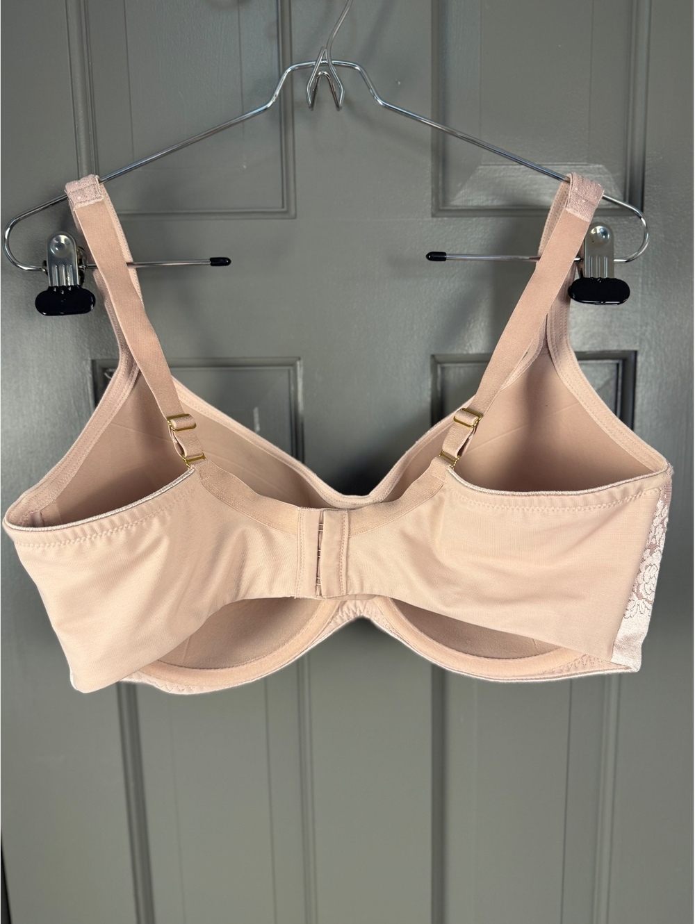 Soma Intimates Stunning Support Full Coverage Underwire Bra-Pink/Beige Sz 38G - Picture 2 of 8